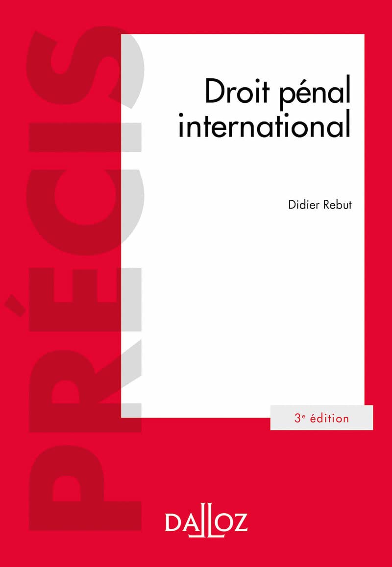 Droit pénal international 3ed 9782247182268