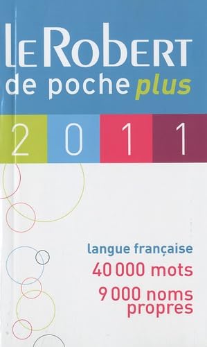 ROBERT DE POCHE PLUS 2011 9782849028117