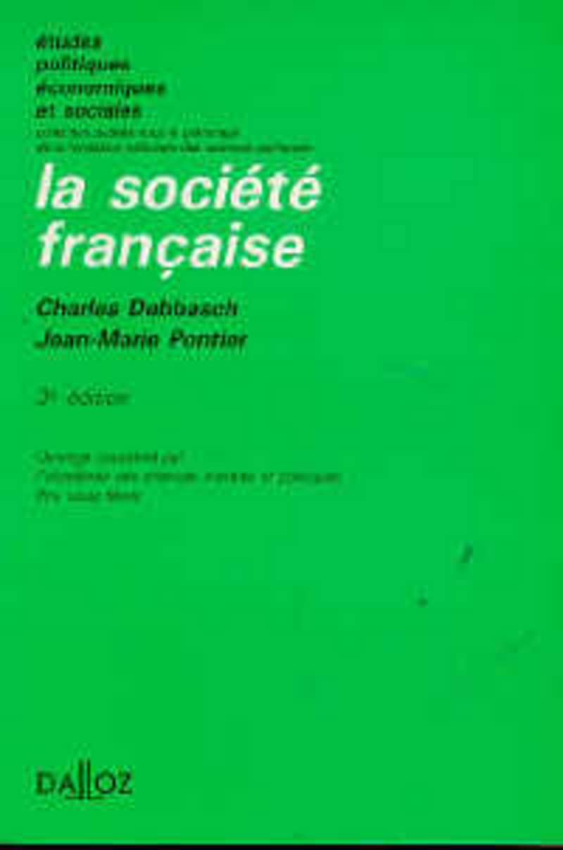 La societe francaise 9782247018727