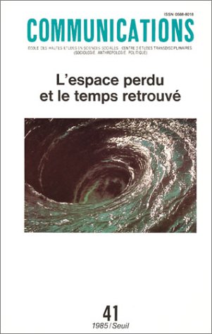 L'Espace perdu et le Temps retrouvé 9782020088039