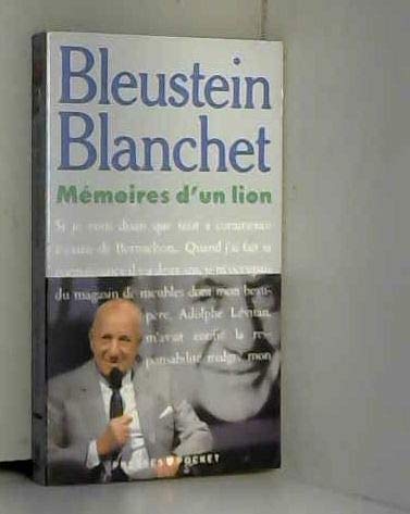 Memoires d'un lion 9782266027014