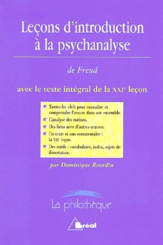 Leçons d'introduction à la psychanalyse (Freud) 9782842919597