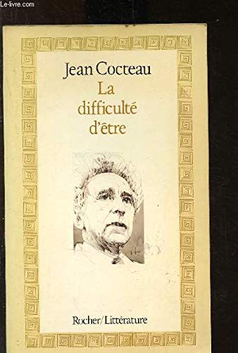 Difficulté d'être 9782268002446