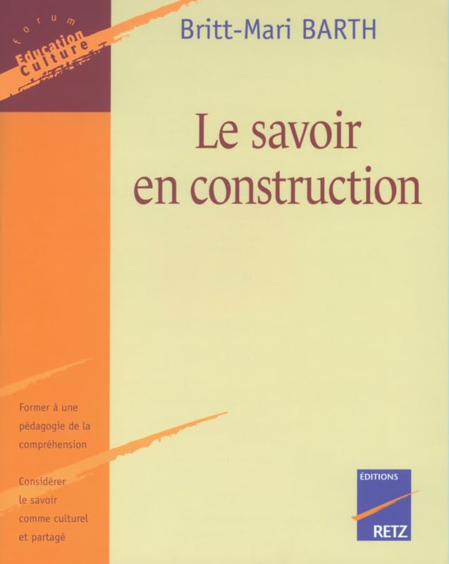 Le savoir en construction 9782725622347