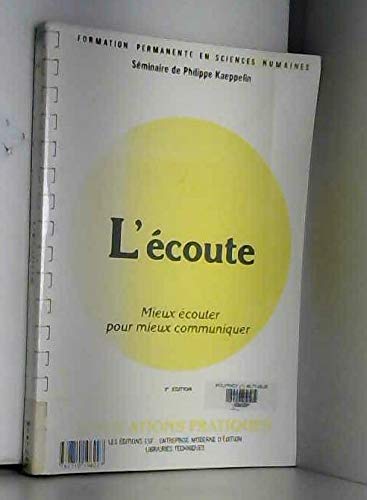L'Ecoute 9782710106227