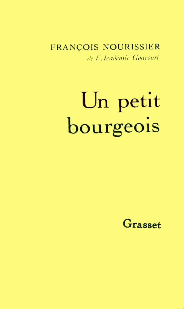 UN PETIT BOURGEOIS 9782246152132