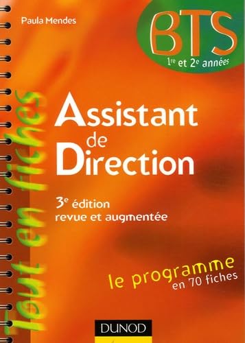 Assistant de direction 9782100502691
