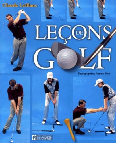 Leçons de golf 9782761913829