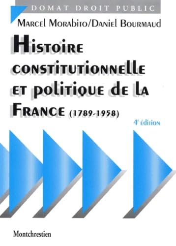 HISTOIRE CONSTITUTIONNELLE ET POLITIQUE DE LA FRANCE (1789-1958) 9782707607065