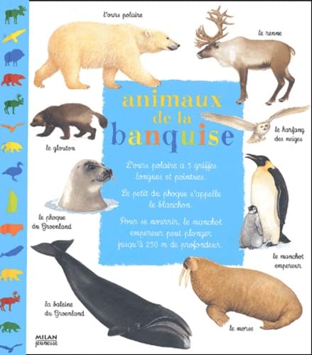 Animaux de la banquise 9782745908872