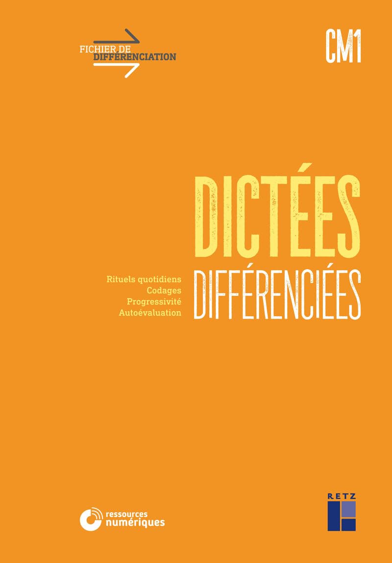 Dictées différenciées CM1 (+ téléchargement) 9782725638713