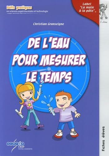De l'eau pour mesurer le temps 9782866325640