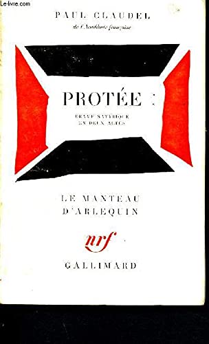 Protée, drame satyrique en 2 actes, 2e version 9782070320363