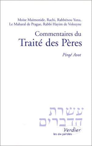 Commentaires du traité des Pères 9782864321170