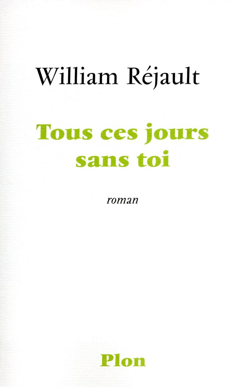 TOUS CES JOURS SANS TOI 9782259211246