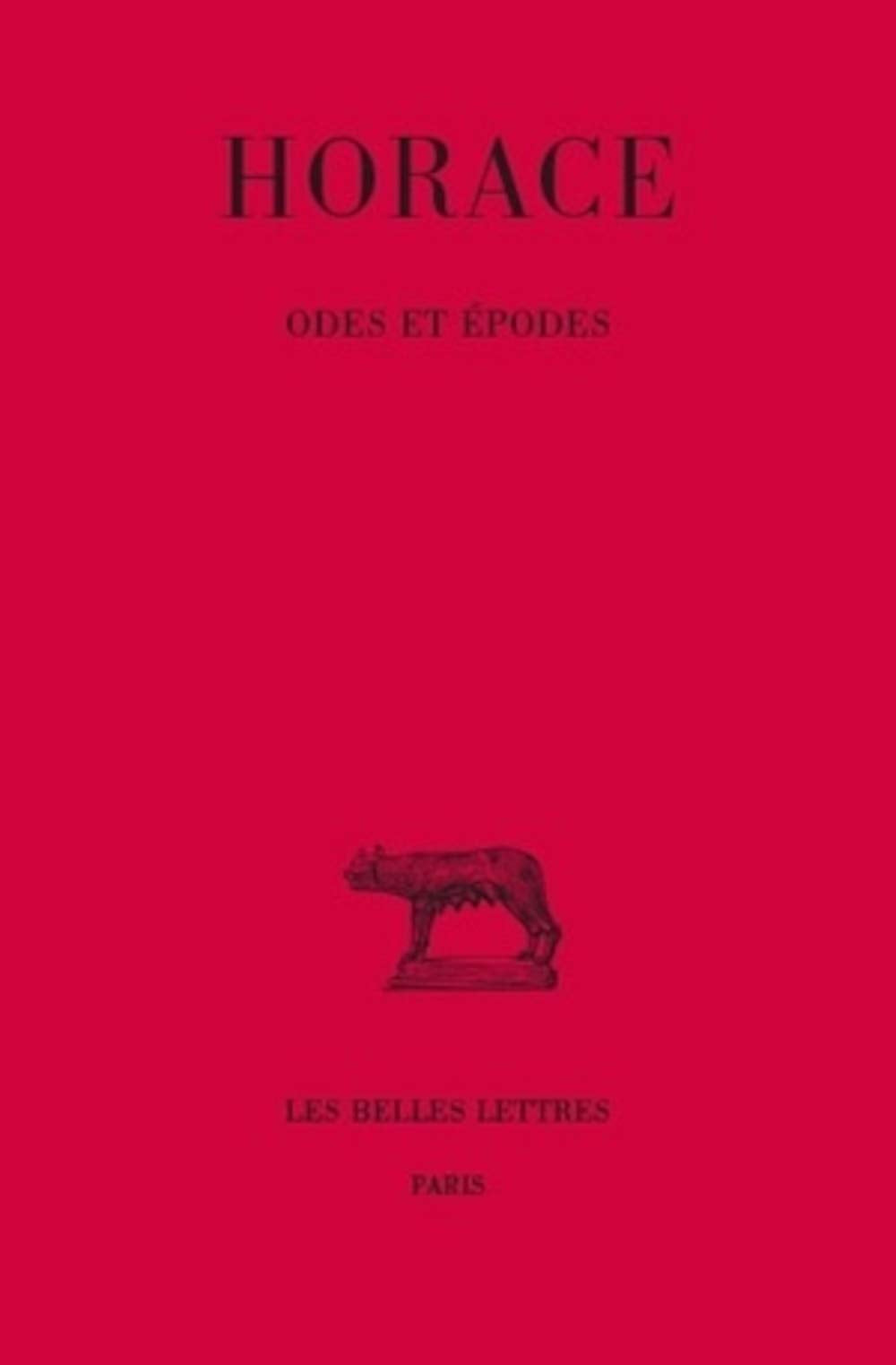 Odes et Epodes 9782251010991