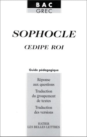 Sophocle, "Oedipe roi" 9782218728679