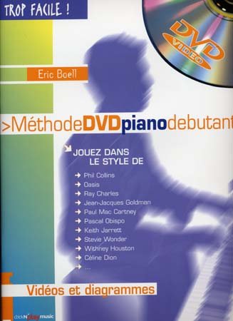 Boell : Trop Facile Methode de Piano débutant (+ 1 DVD) 9790707053010