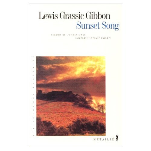Sunset song 9782864242529