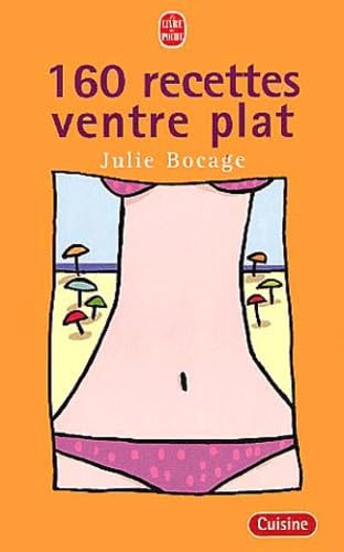 160 recettes ventre plat 9782253165835