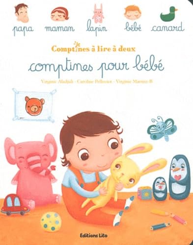 Comptines à Lire à Deux : Comptines pour Bébé - Dès 2 ans 9782244405643