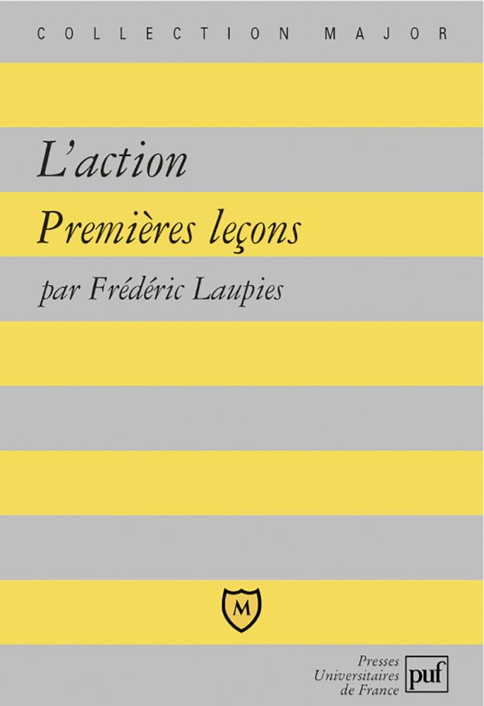 L'action: Premières leçons 9782130562757