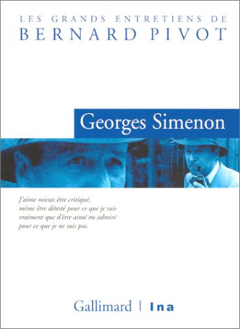 Les Grands entretiens de Bernard Pivot (DVD) : Georges Simenon 9782070727032