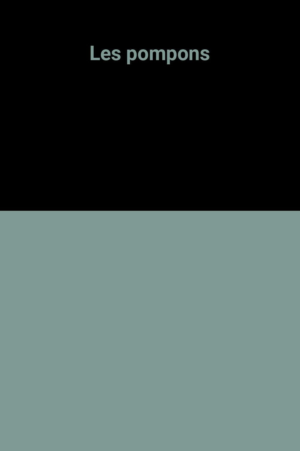 Les pompons 9782283589106