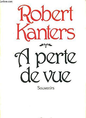 A perte de vue 9782020058285