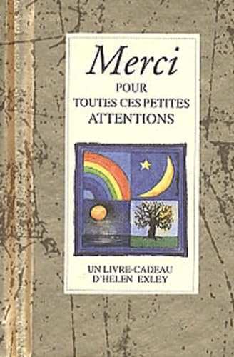 Merci pour toutes ces petites attentions 9782873882099