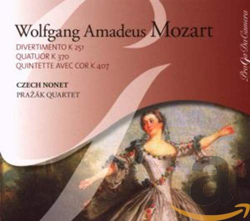 Divertimento K251-quatuor k370-quintette avec cor k407-Adagio K580a 0794881823628