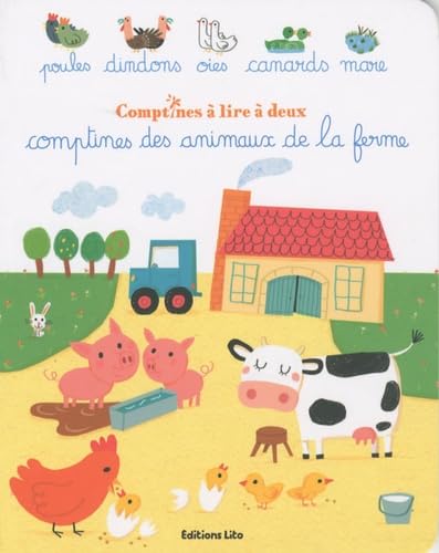 Comptines à lire à deux : Comptines des animaux de la ferme - Dès 2 ans 9782244405582