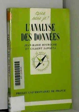 L'Analyse des données 9782130400363