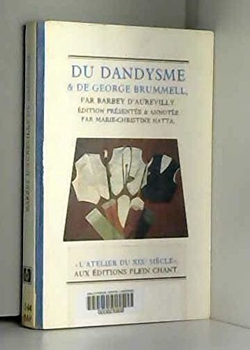 Du Dandysme Et De George Brummel 9782854520781