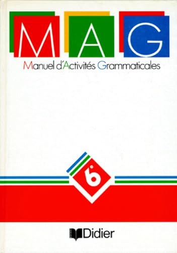 Manuel d'activités grammaticales, 6e 9782278038664