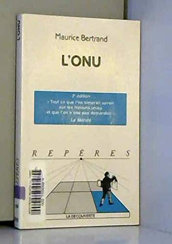 L'ONU, 3ème édition 9782707132680