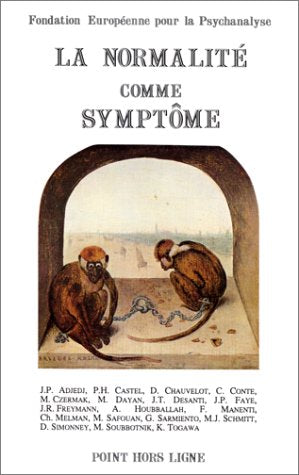 La normalité comme symptôme 9782904821417