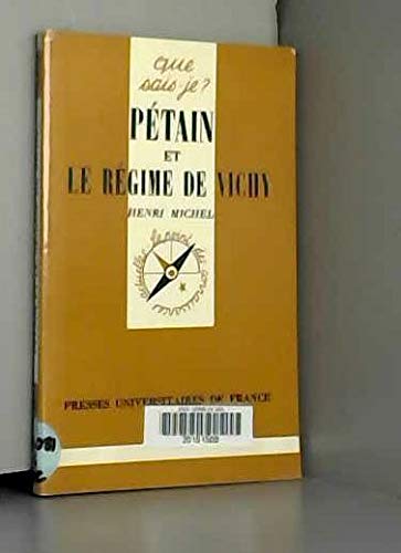 Pétain et le régime de Vichy 9782130397427