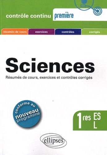 Sciences 1res ES & L 9782729865788