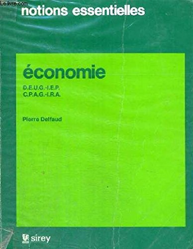 Economie, A.E.S.-I.E.P., I.P.A.G.-I.R.A. 9782248031015