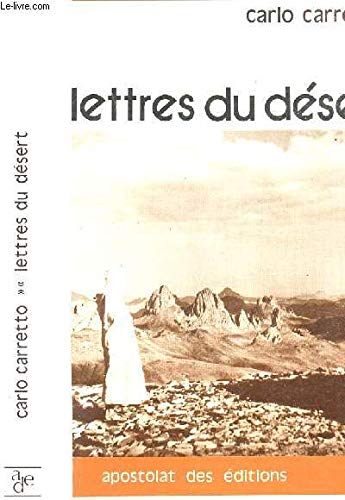 Lettres du desert 9782712200947