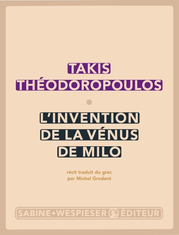 L'invention de la Vénus de Milo 9782848050645