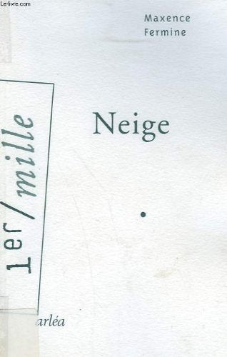 Neige 9782869594401