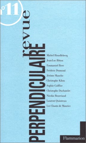 Revue perpendiculaire numéro 11 9782080676368