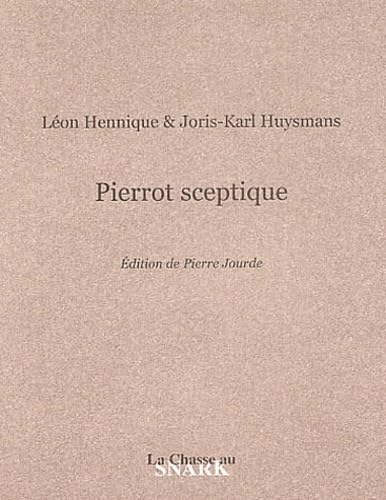 Pierrot sceptique 9782914015295