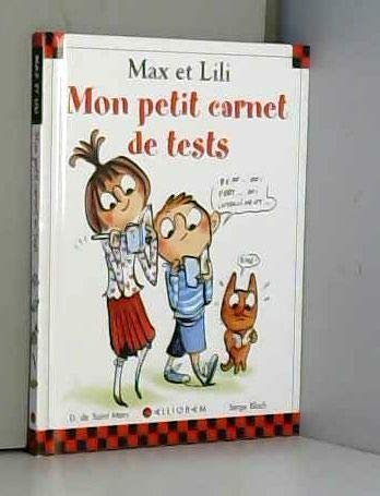 Mon petit carnet de tests Max et Lili 3700677950901