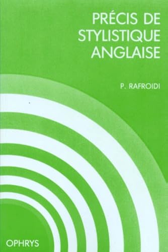 Précis de stylistique anglaise 9782708004559