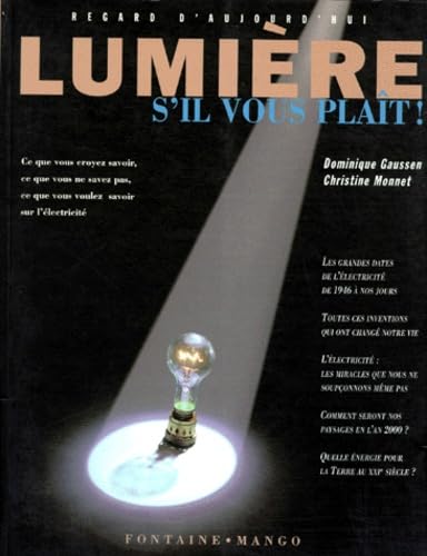 Lumiere S'Il Vous Plait ! 9782910635794