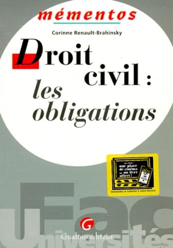 Droit civil, les obligations 9782842002251
