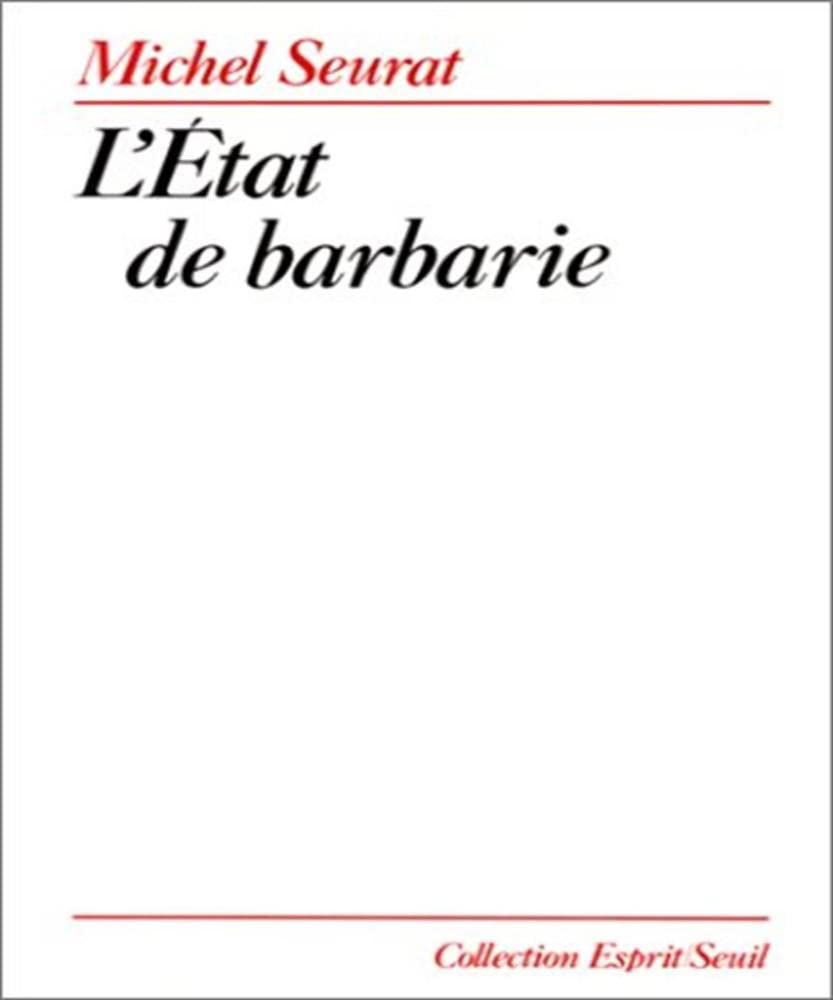 L'Etat de barbarie 9782020107679